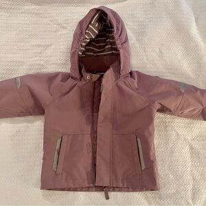 Classic waterproof eco shell jacket - snap in solution